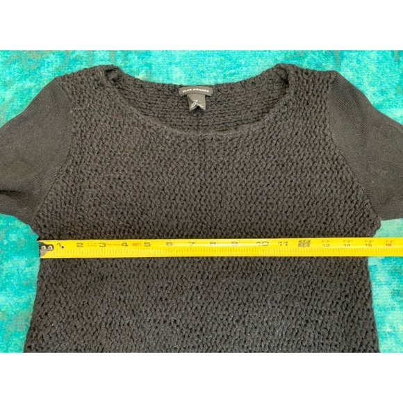 Club Monaco Brittney Textured Sweater Black - Picture 9 of 10